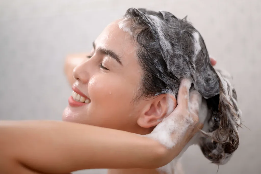 Wash your hair 2-3 times per week maximum